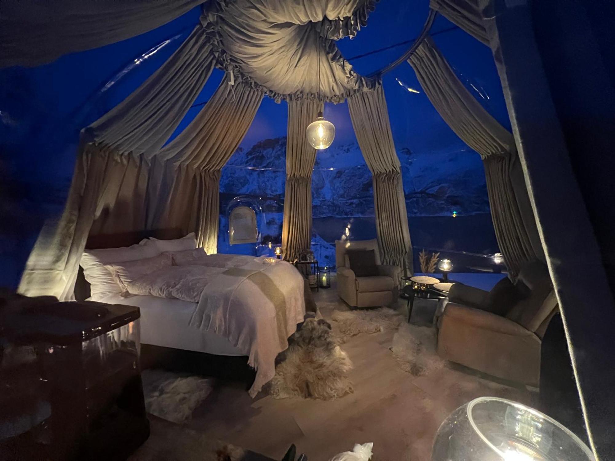 Lofoten Glampingdome Myrland Екстериор снимка